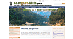 Desktop Screenshot of eastgarohills.gov.in